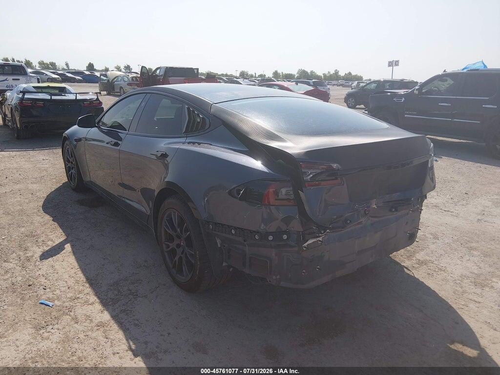 5YJSA1E60NF463063 2022 TESLA MODEL S photo no. 3