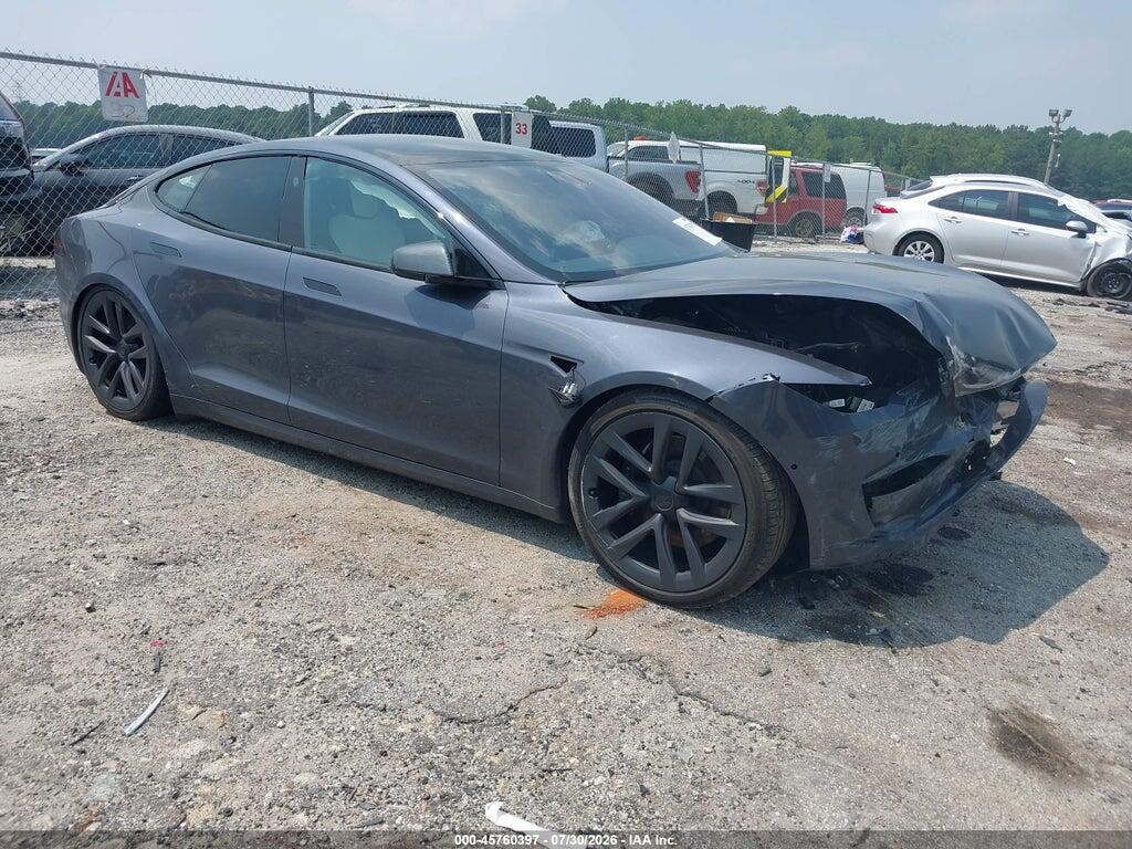 5YJSA1E54NF472713 2022 TESLA MODEL S photo no. 1