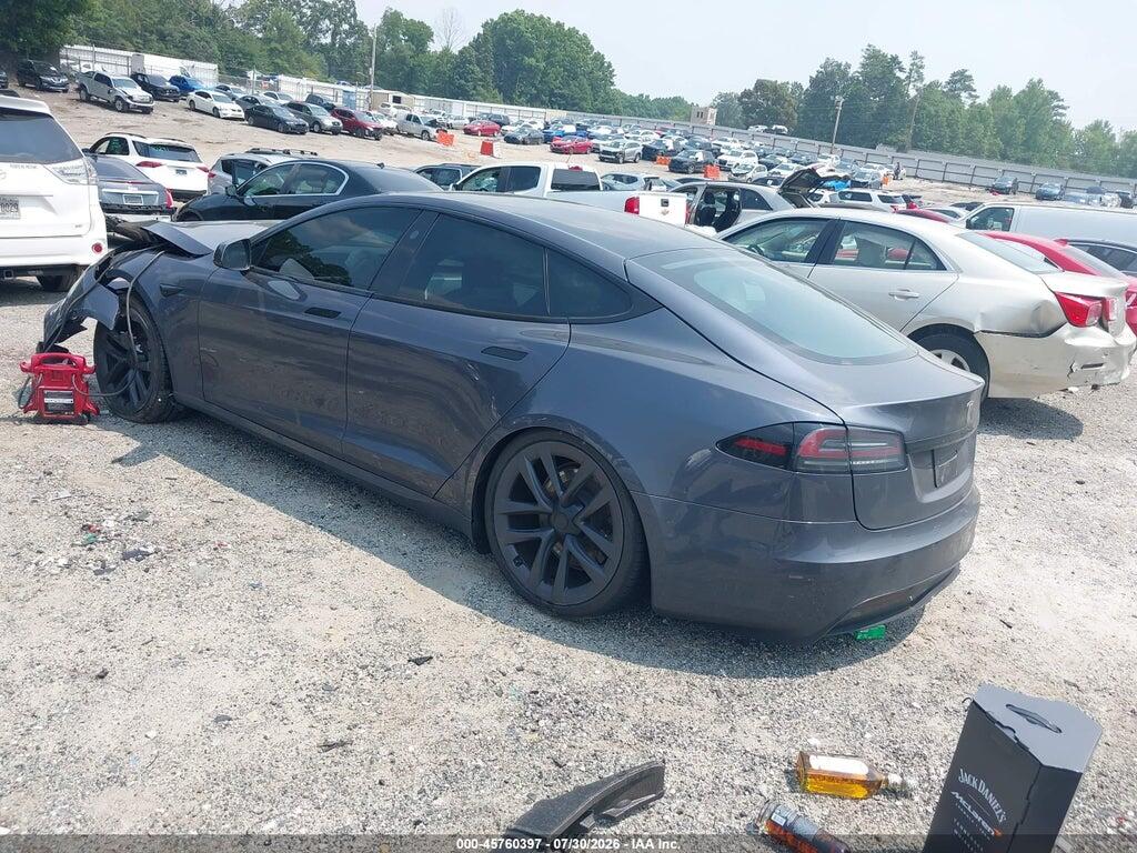 5YJSA1E54NF472713 2022 TESLA MODEL S photo no. 3