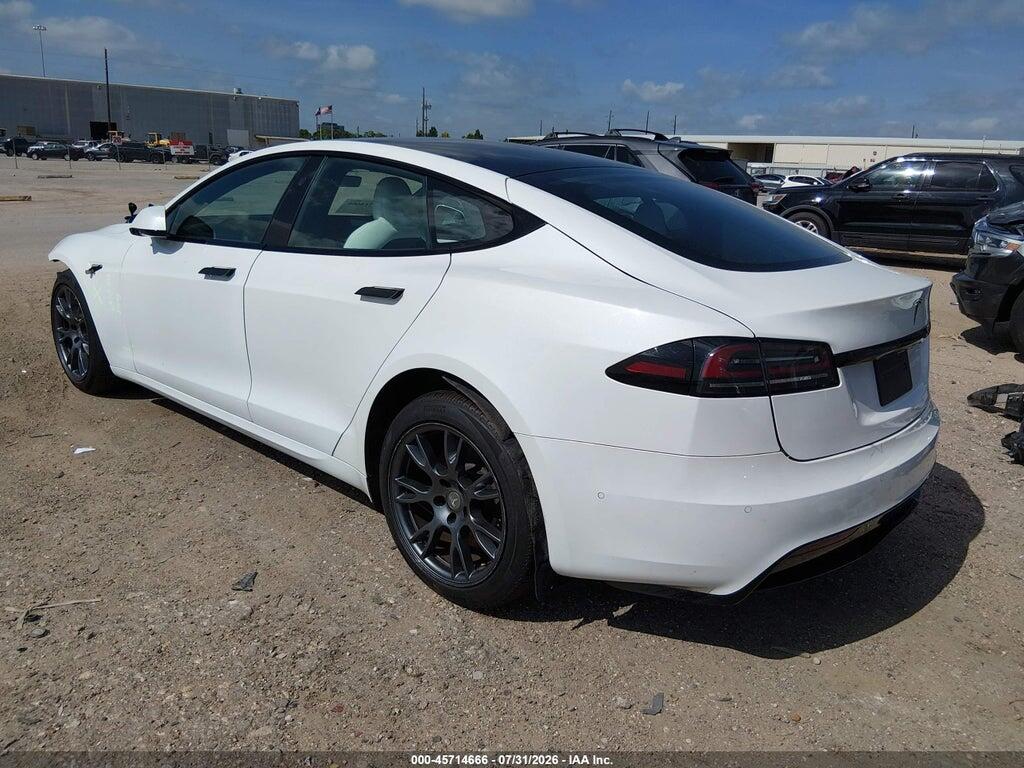 5YJSA1E51NF476718 2022 TESLA MODEL S photo no. 3