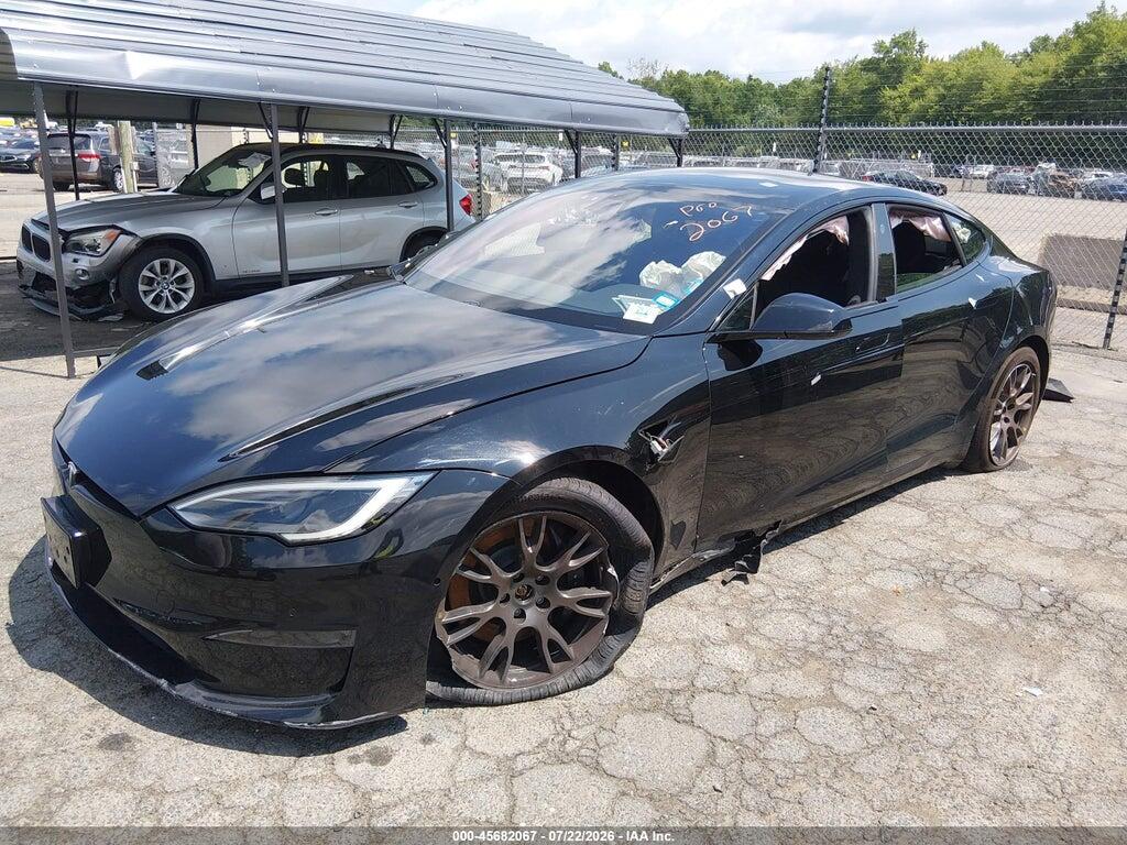 5YJSA1E50NF478900 2022 TESLA MODEL S photo no. 2