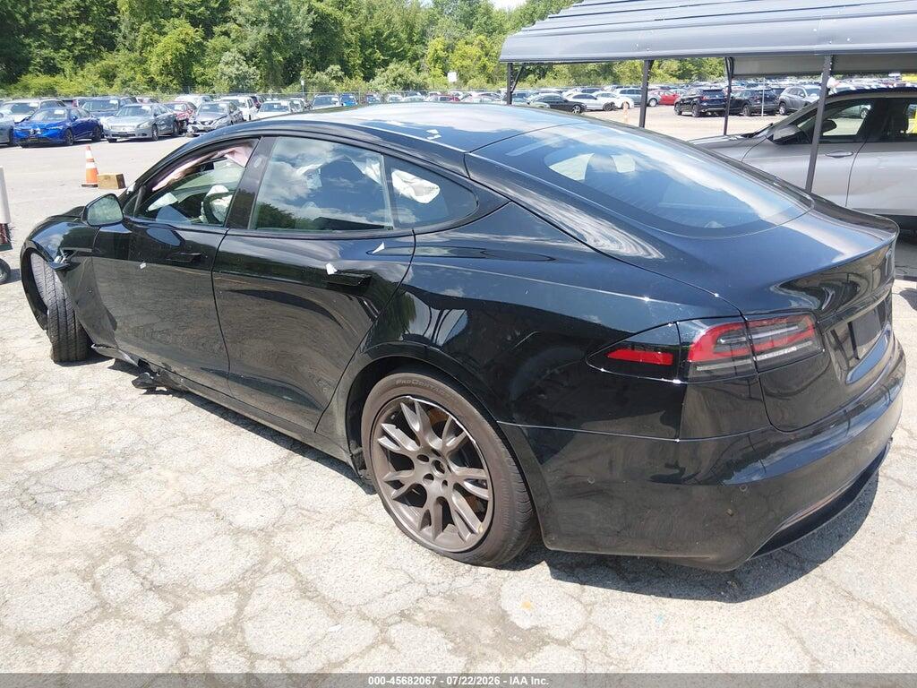 5YJSA1E50NF478900 2022 TESLA MODEL S photo no. 3