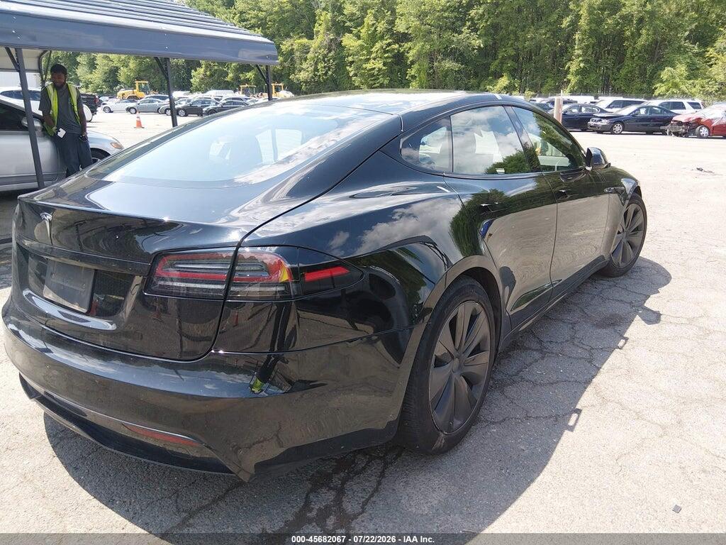 5YJSA1E50NF478900 2022 TESLA MODEL S photo no. 4