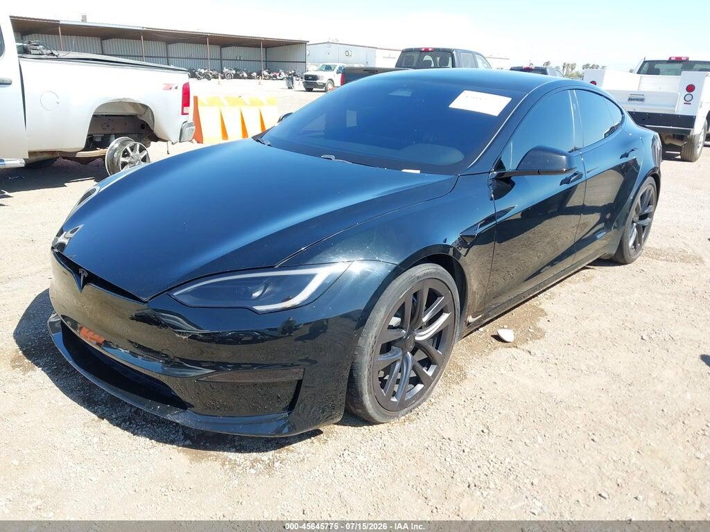 5YJSA1E56NF475919 2022 TESLA MODEL S photo no. 2