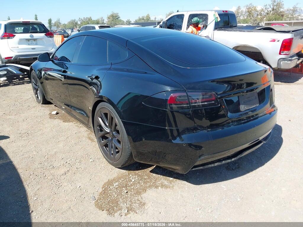 5YJSA1E56NF475919 2022 TESLA MODEL S photo no. 3
