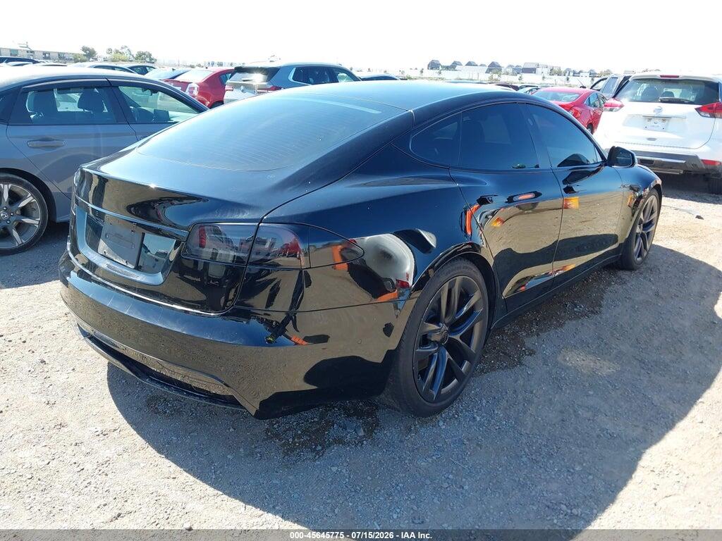 5YJSA1E56NF475919 2022 TESLA MODEL S photo no. 4