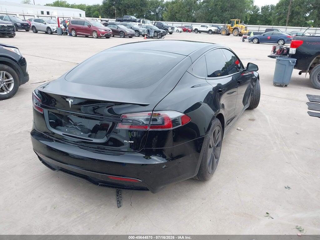 5YJSA1E60NF462530 2022 TESLA MODEL S photo no. 4