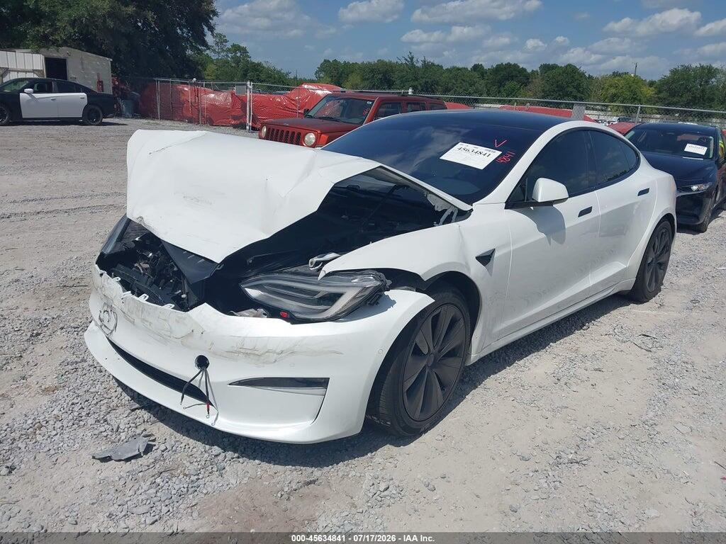 5YJSA1E5XNF463269 2022 TESLA MODEL S photo no. 2