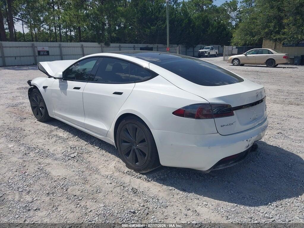 5YJSA1E5XNF463269 2022 TESLA MODEL S photo no. 3