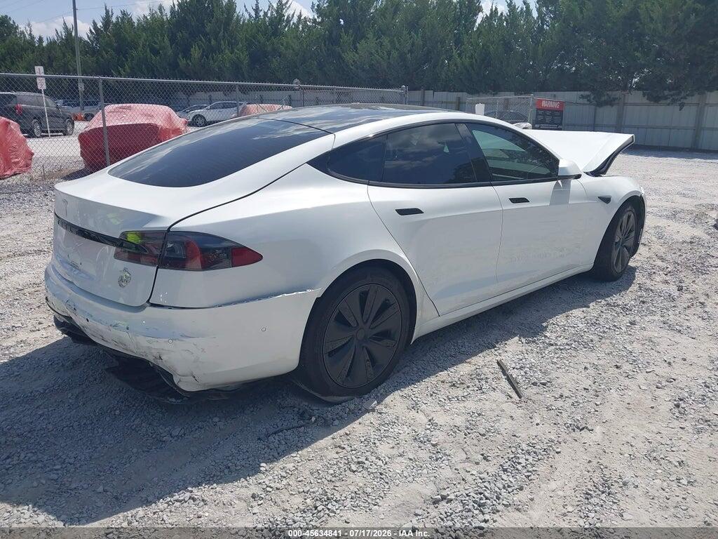 5YJSA1E5XNF463269 2022 TESLA MODEL S photo no. 4