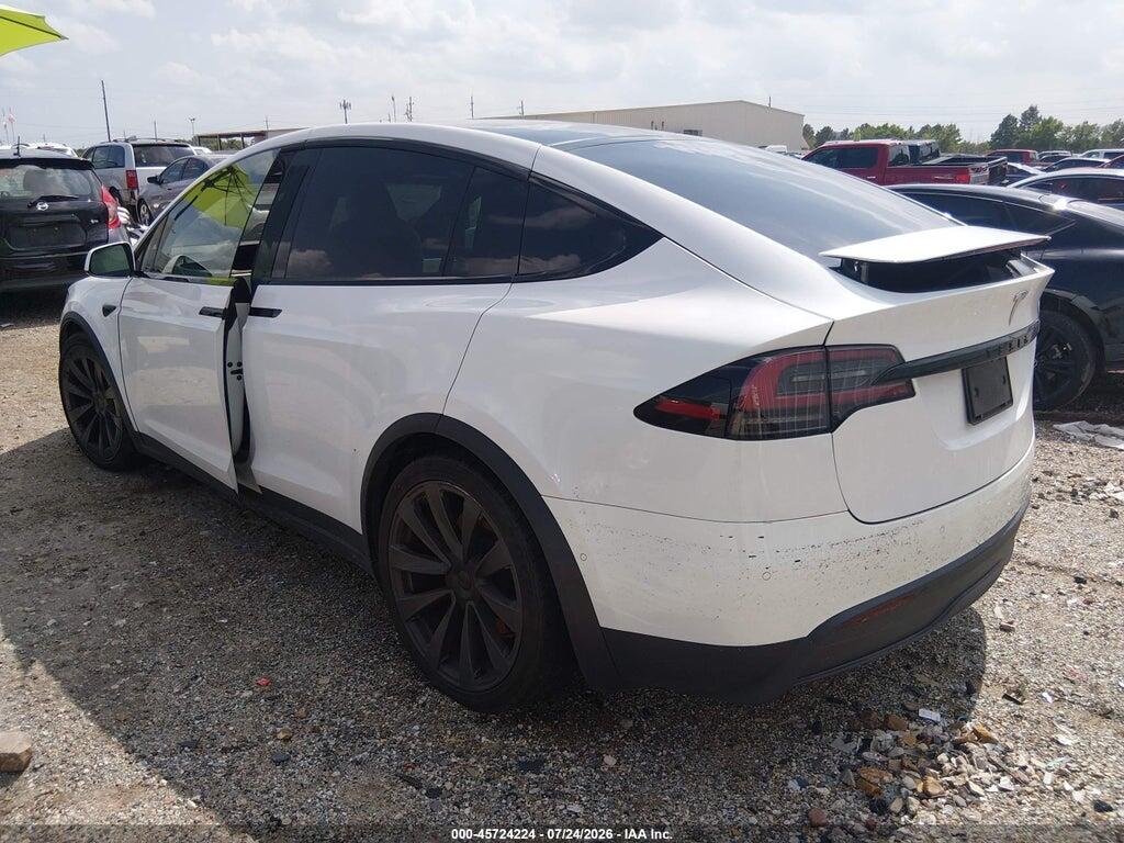 7SAXCAE53NF357488 2022 TESLA MODEL X photo no. 3