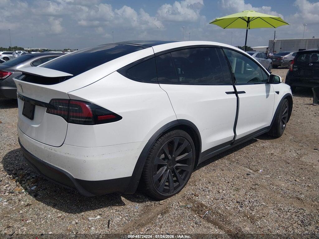 7SAXCAE53NF357488 2022 TESLA MODEL X photo no. 4