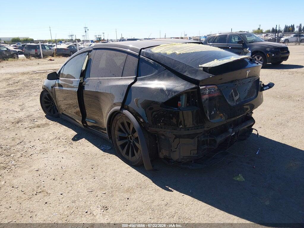 7SAXCBE67NF337873 2022 TESLA MODEL X photo no. 3