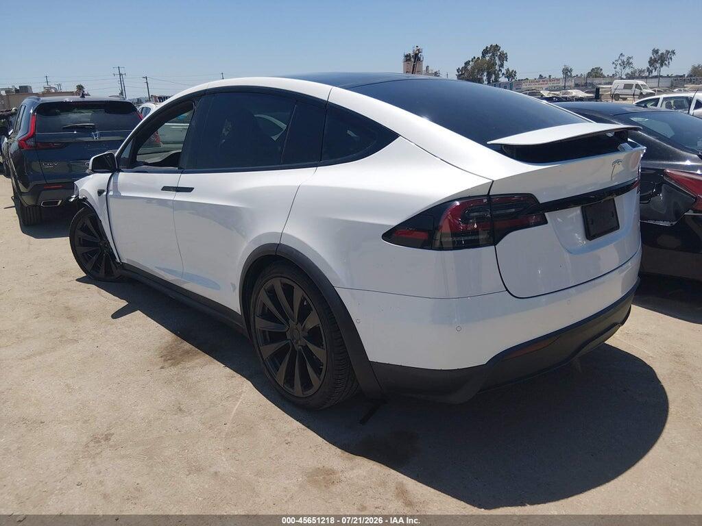 7SAXCBE54NF360891 2022 TESLA MODEL X photo no. 3