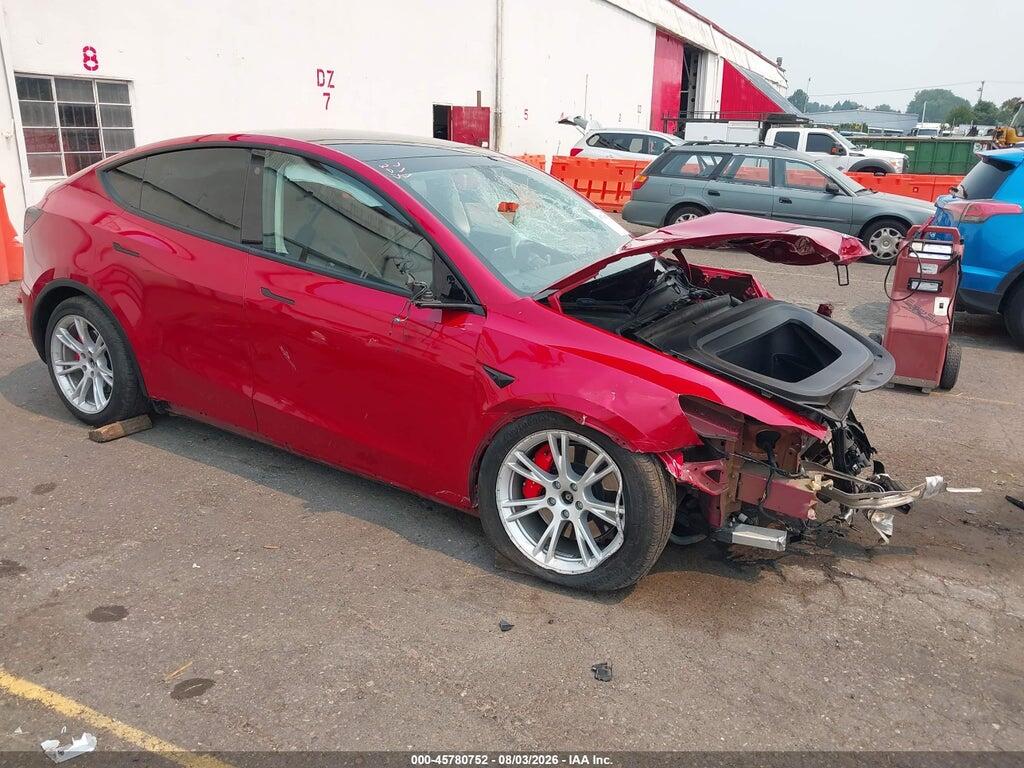 7SAYGDEF5NF327086 2022 TESLA MODEL Y photo no. 1