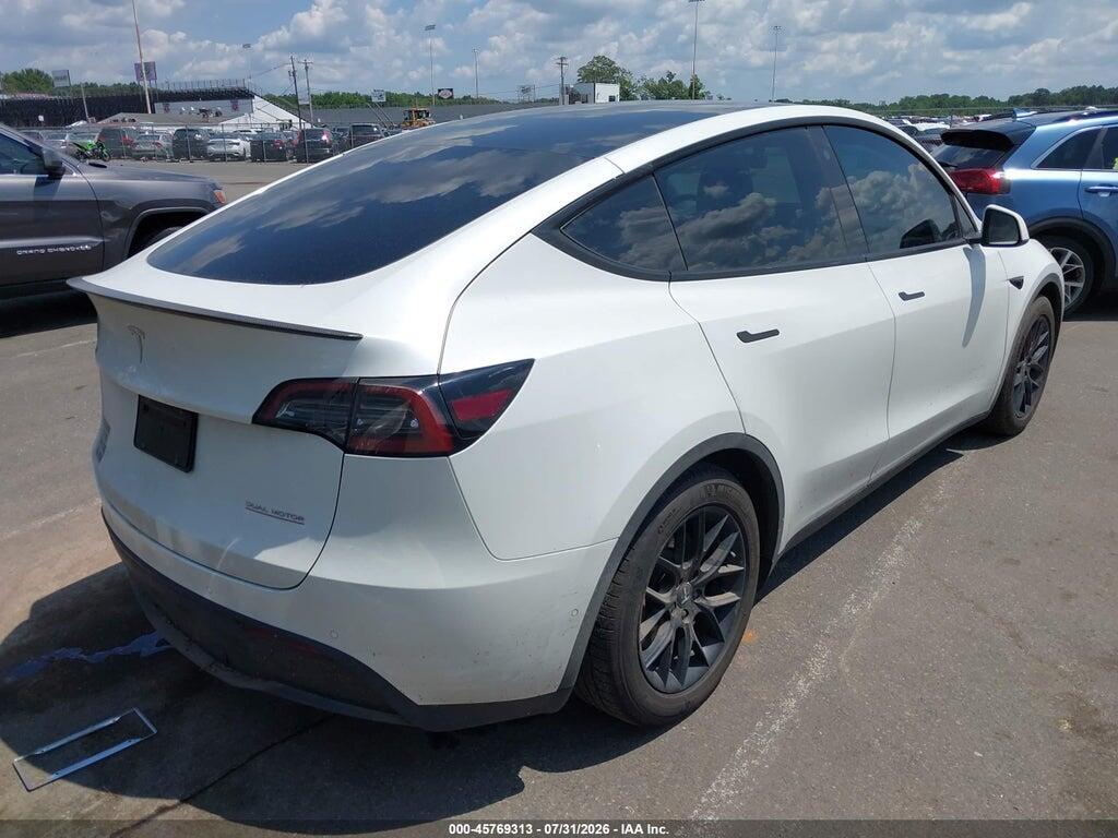 7SAYGDEF8NF455418 2022 TESLA MODEL Y photo no. 4