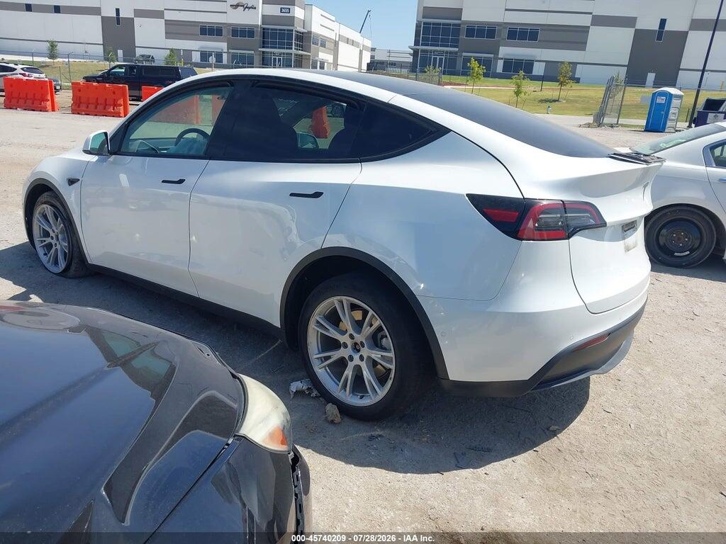 7SAYGDEE2NF320572 2022 TESLA MODEL Y photo no. 3