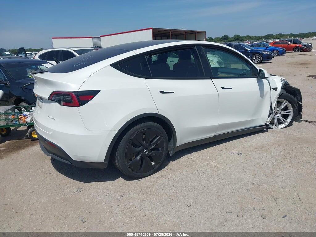 7SAYGDEE2NF320572 2022 TESLA MODEL Y photo no. 4