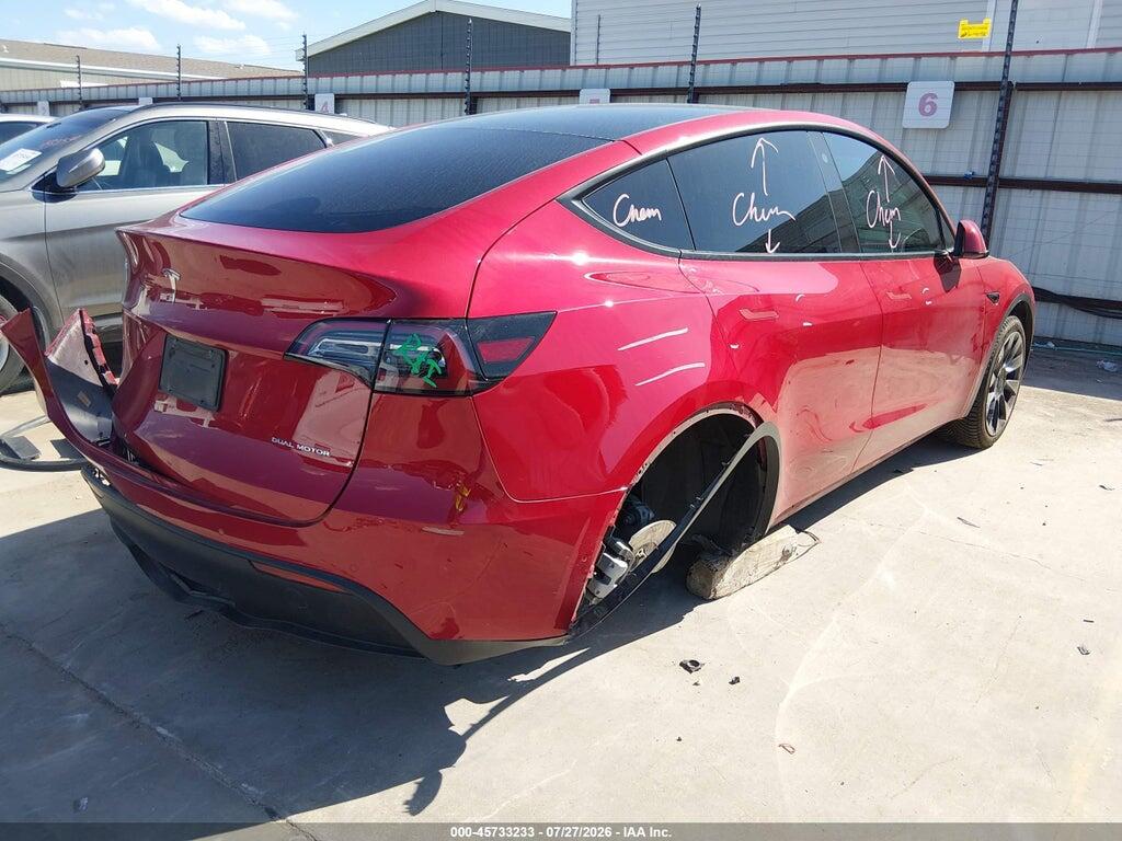 7SAYGAEEXNF547331 2022 TESLA MODEL Y photo no. 4