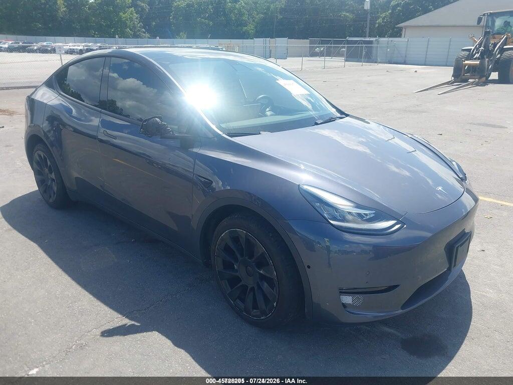 7SAYGDEE4NF446917 2022 TESLA MODEL Y photo no. 1