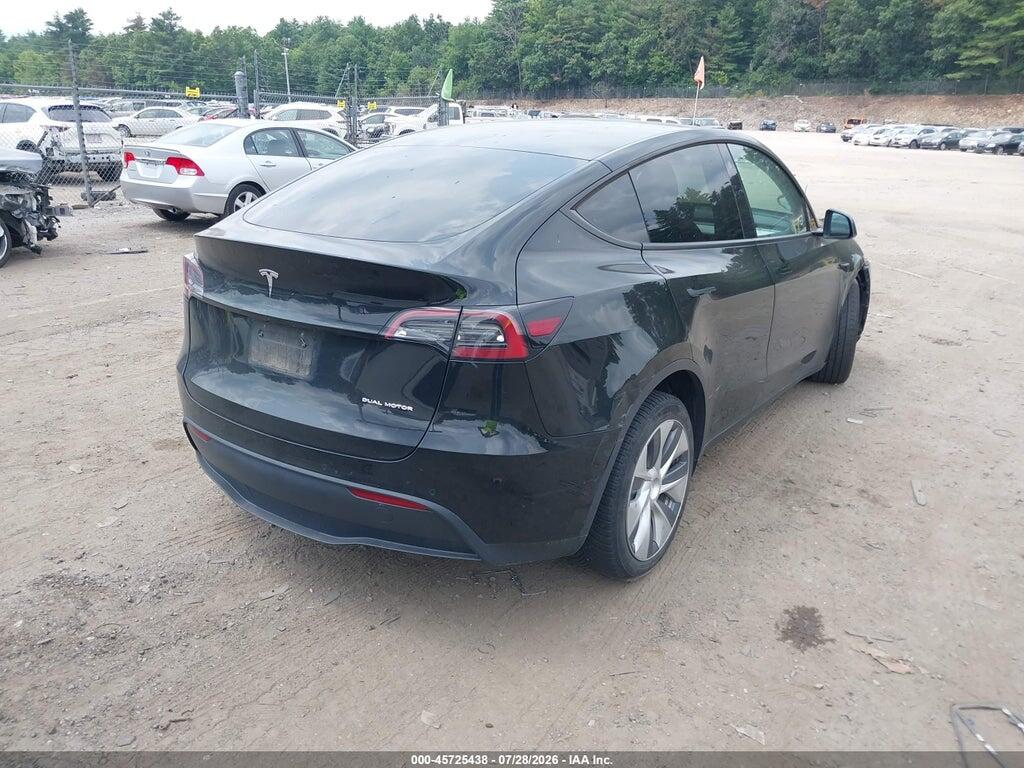 7SAYGDEE2NF313749 2022 TESLA MODEL Y photo no. 4