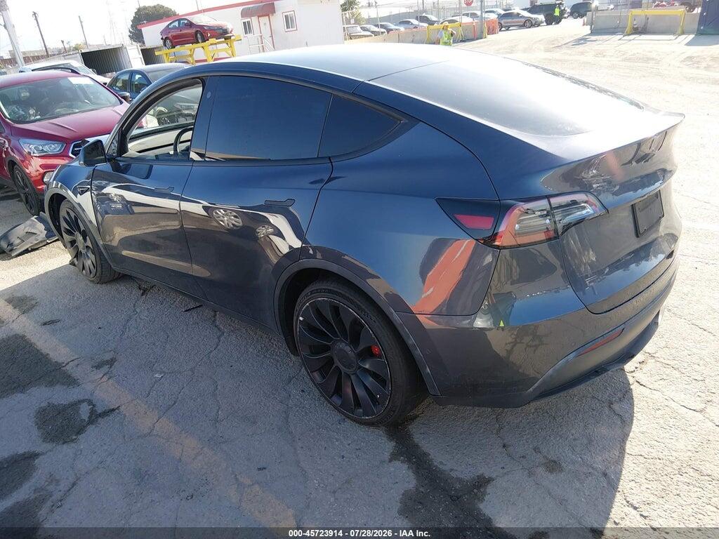 7SAYGDEF0NF404365 2022 TESLA MODEL Y photo no. 3