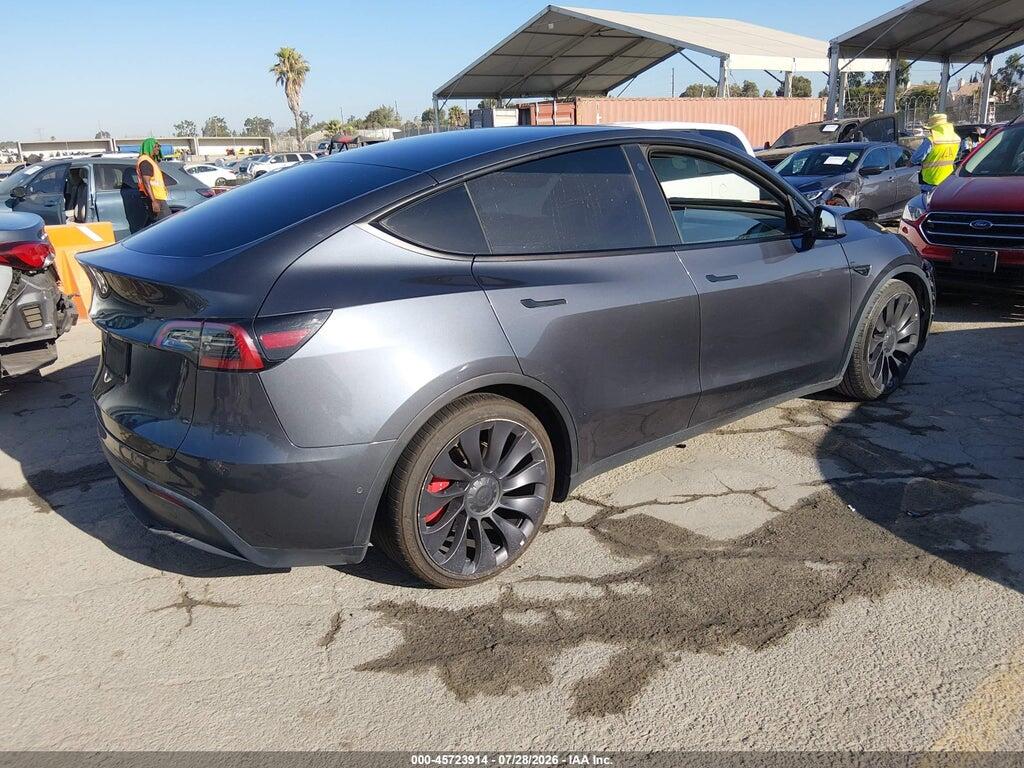 7SAYGDEF0NF404365 2022 TESLA MODEL Y photo no. 4