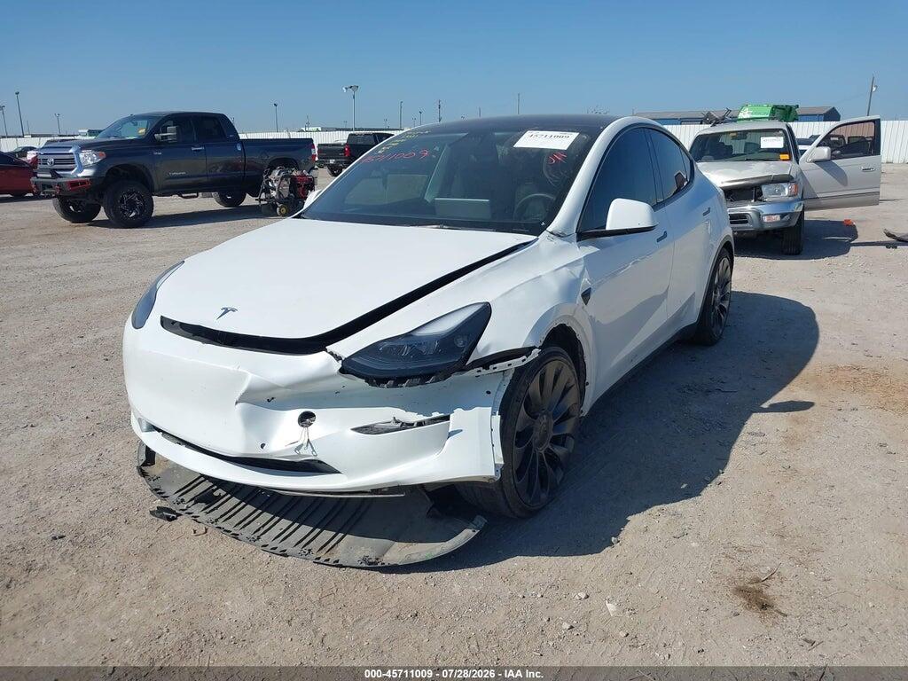 7SAYGDEF1NF397958 2022 TESLA MODEL Y photo no. 2