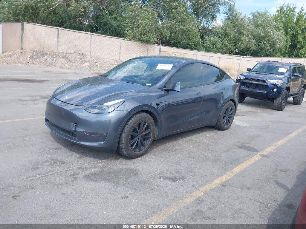 7SAYGDEF2NF343696 2022 TESLA MODEL Y photo no. 2