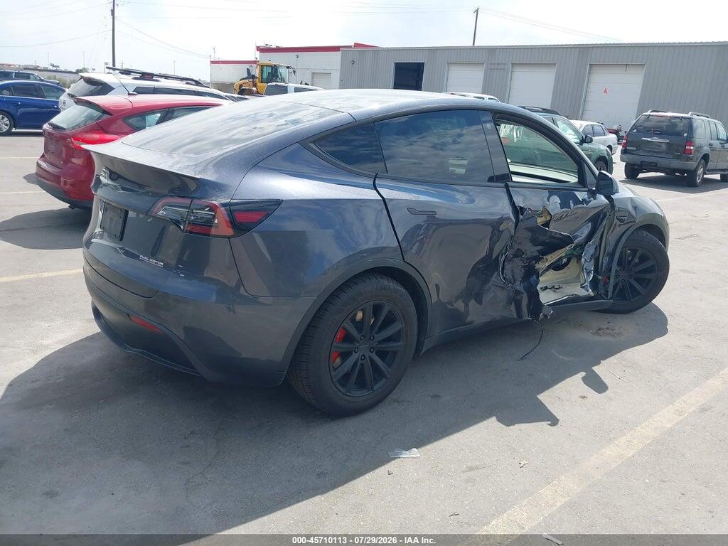 7SAYGDEF2NF343696 2022 TESLA MODEL Y photo no. 4