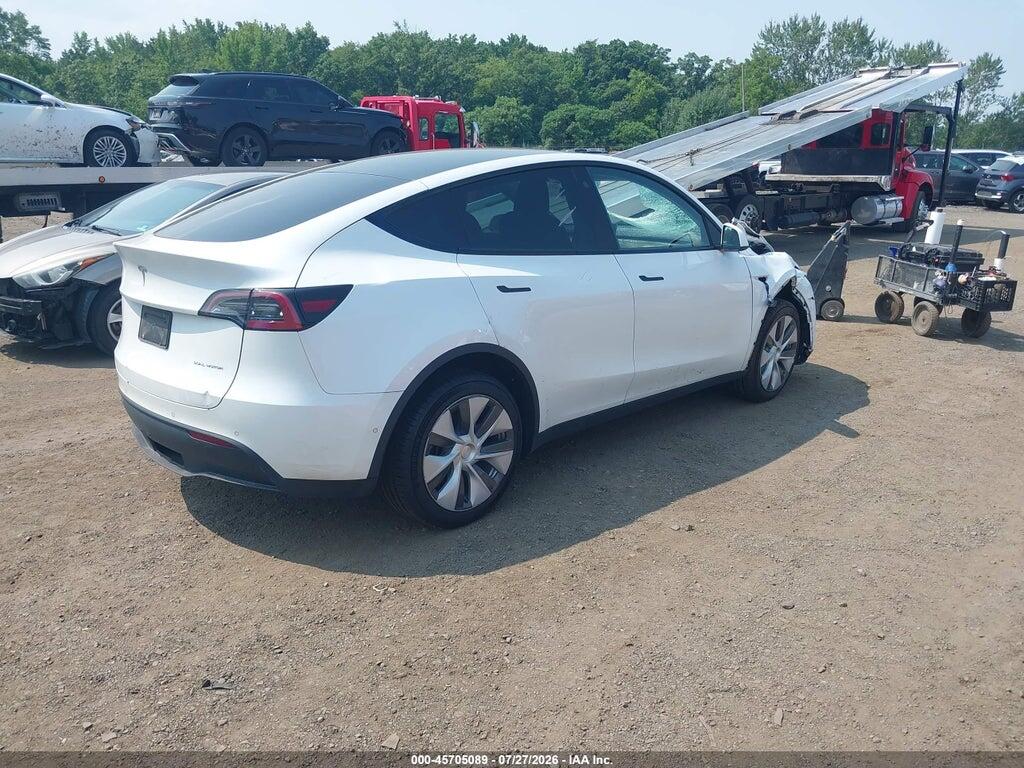 7SAYGDEE7NA009992 2022 TESLA MODEL Y photo no. 4
