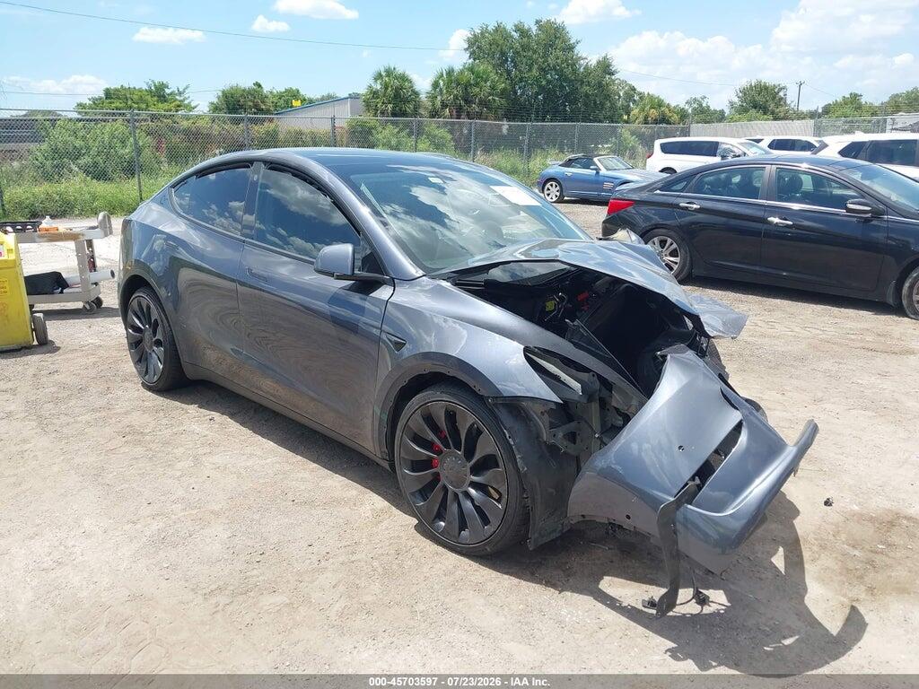 7SAYGDEF2NF451719 2022 TESLA MODEL Y photo no. 1