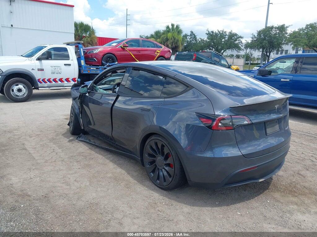 7SAYGDEF2NF451719 2022 TESLA MODEL Y photo no. 3