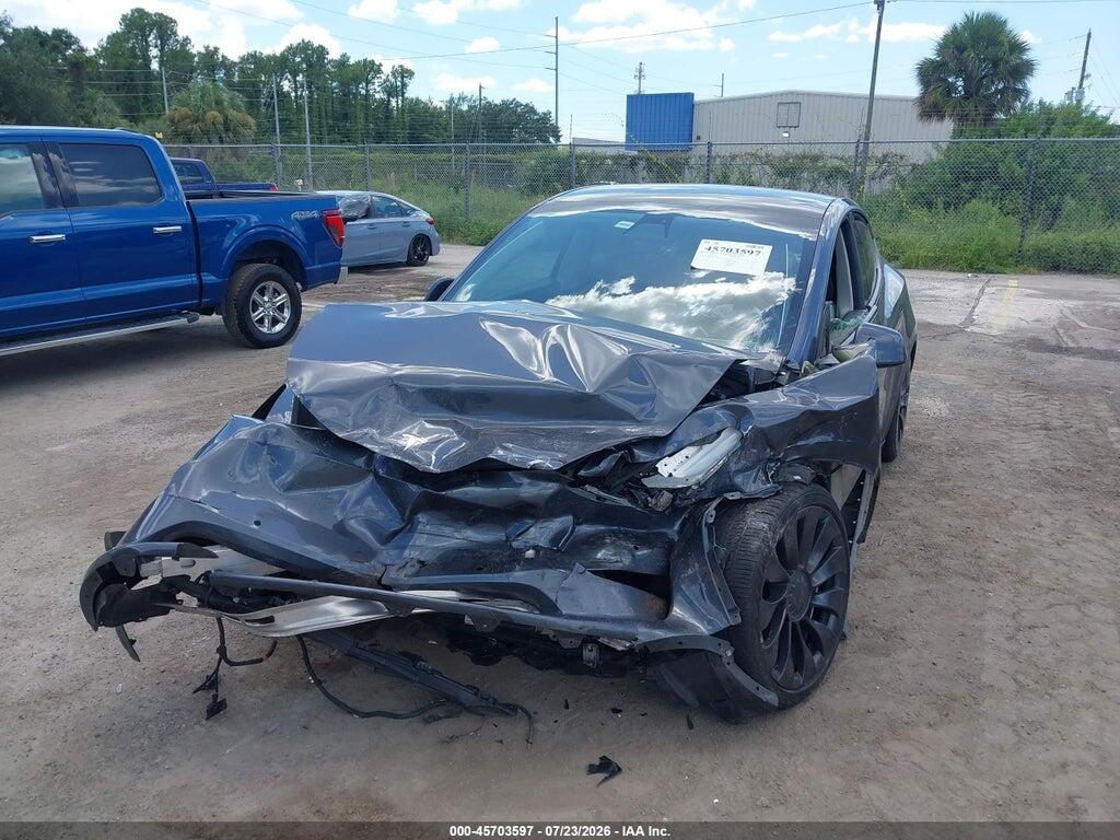 7SAYGDEF2NF451719 2022 TESLA MODEL Y photo no. 6