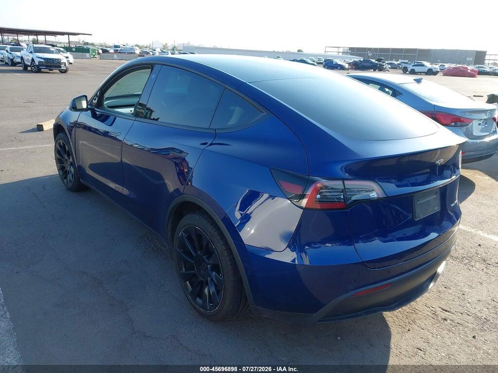 7SAYGDEE7NF533680 2022 TESLA MODEL Y photo no. 3