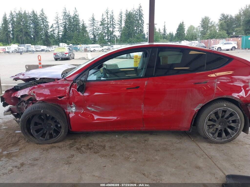 7SAYGDEE9NF340155 2022 TESLA MODEL Y photo no. 12
