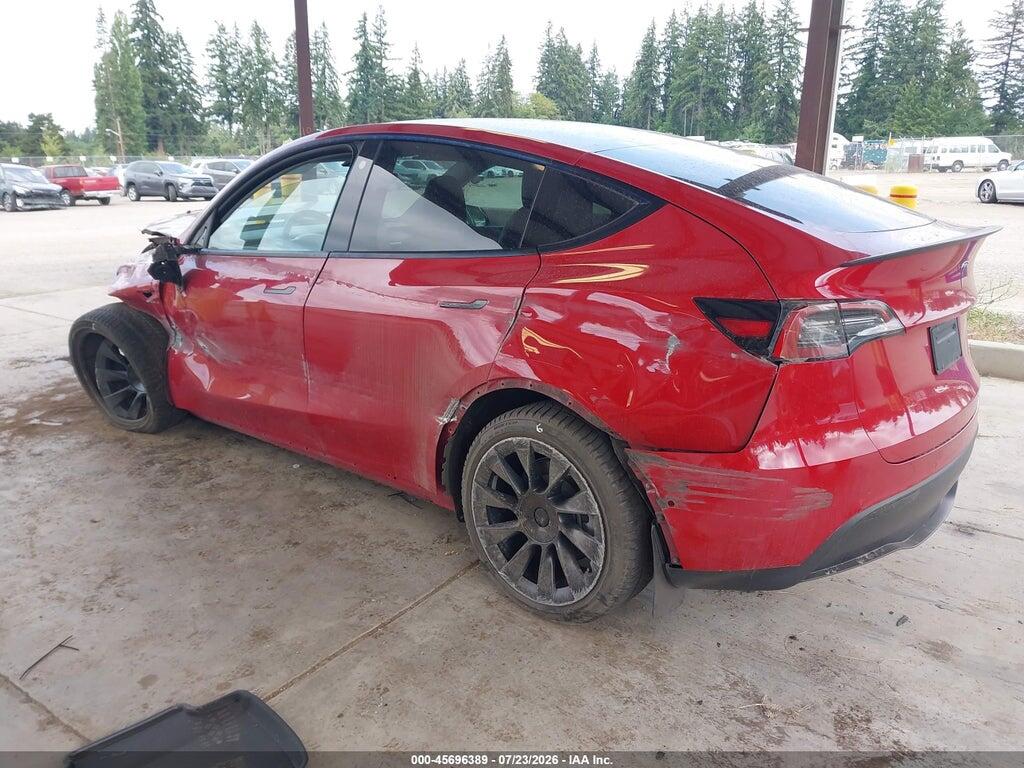 7SAYGDEE9NF340155 2022 TESLA MODEL Y photo no. 3