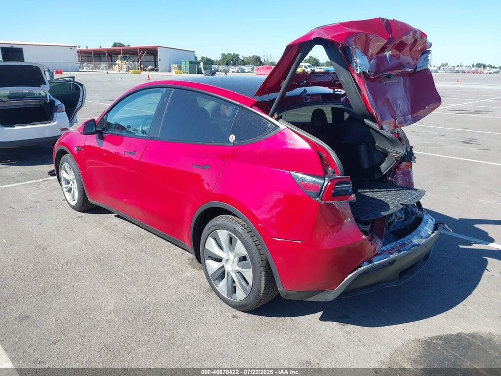 7SAYGDEE5NF314622 2022 TESLA MODEL Y photo no. 3