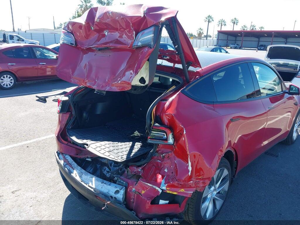 7SAYGDEE5NF314622 2022 TESLA MODEL Y photo no. 6