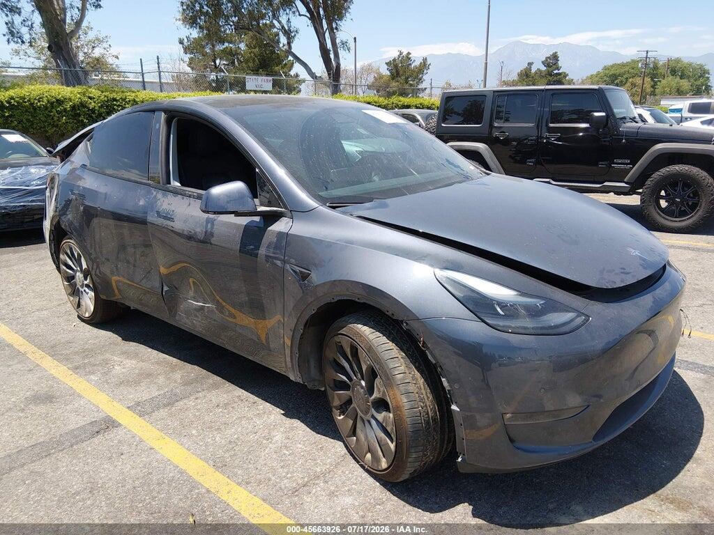 7SAYGDEFXNF405460 2022 TESLA MODEL Y photo no. 1