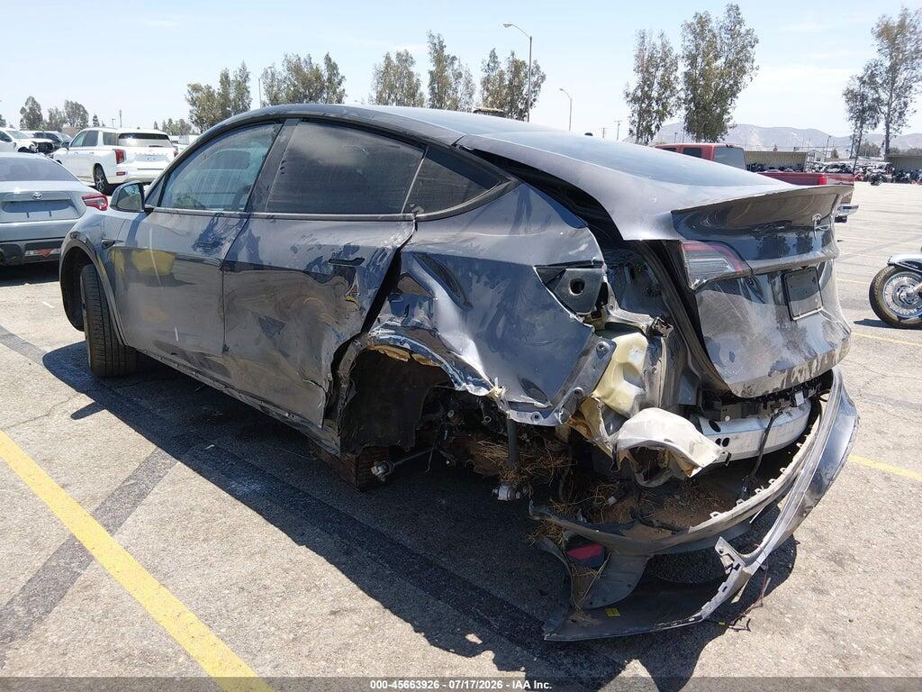 7SAYGDEFXNF405460 2022 TESLA MODEL Y photo no. 3