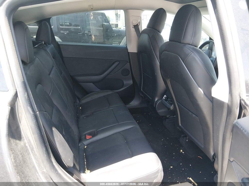 7SAYGDEFXNF405460 2022 TESLA MODEL Y photo no. 8