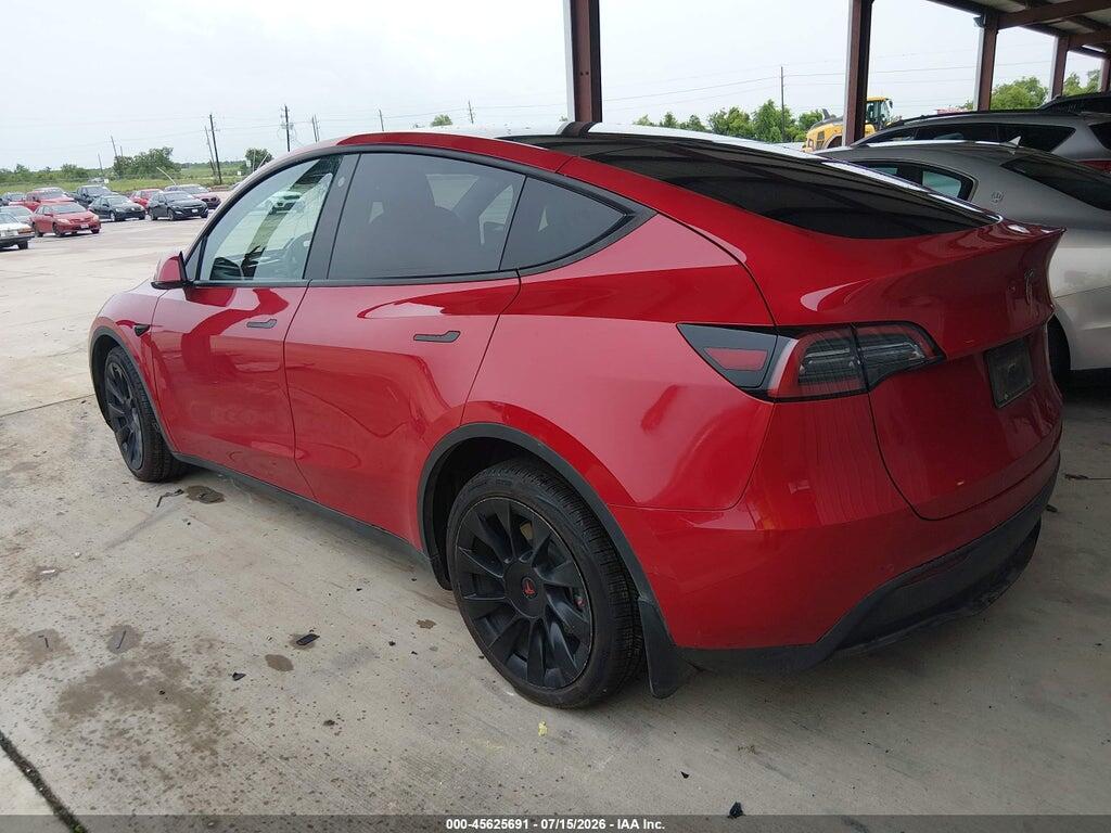 7SAYGDEE5NF335745 2022 TESLA MODEL Y photo no. 3