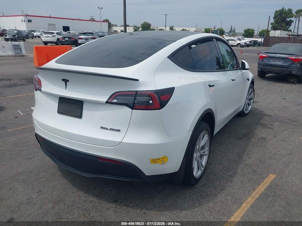 7SAYGDEE6NF347242 2022 TESLA MODEL Y photo no. 4