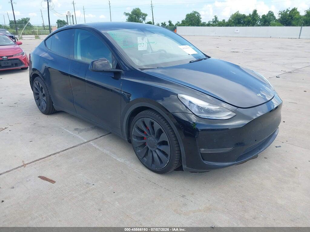7SAYGDEF3NF353542 2022 TESLA MODEL Y photo no. 1