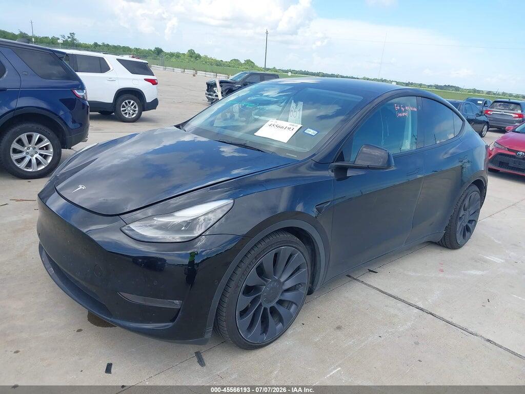 7SAYGDEF3NF353542 2022 TESLA MODEL Y photo no. 2
