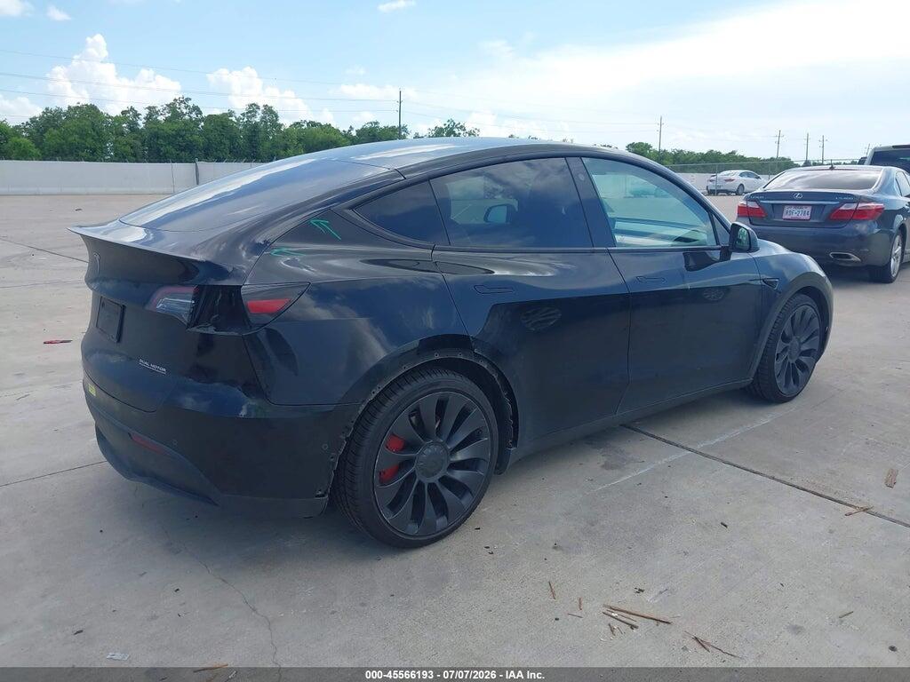 7SAYGDEF3NF353542 2022 TESLA MODEL Y photo no. 4