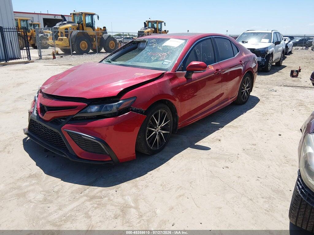 4T1S31AK3NU033592 2022 TOYOTA CAMRY photo no. 2