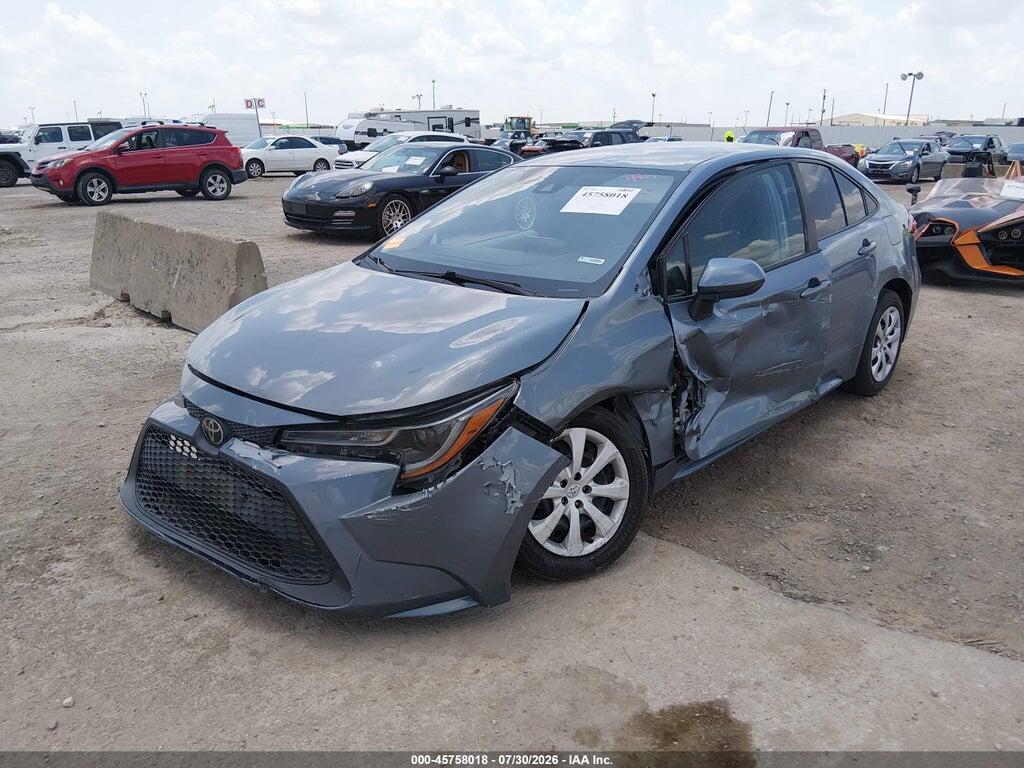 5YFEPMAE6NP327678 2022 TOYOTA COROLLA photo no. 2