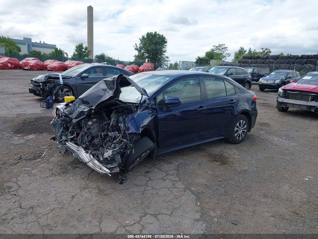 JTDEAMDEXNJ051376 2022 TOYOTA COROLLA photo no. 2